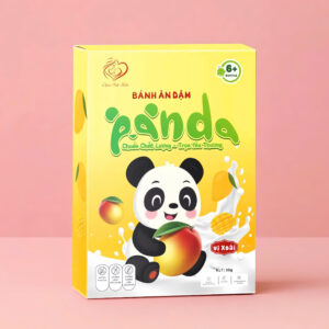 Alternative view of Bánh ăn dặm Panda vị dâu