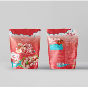 Sữa chua sấy khô Aya-ua vị dâu tây - 10g