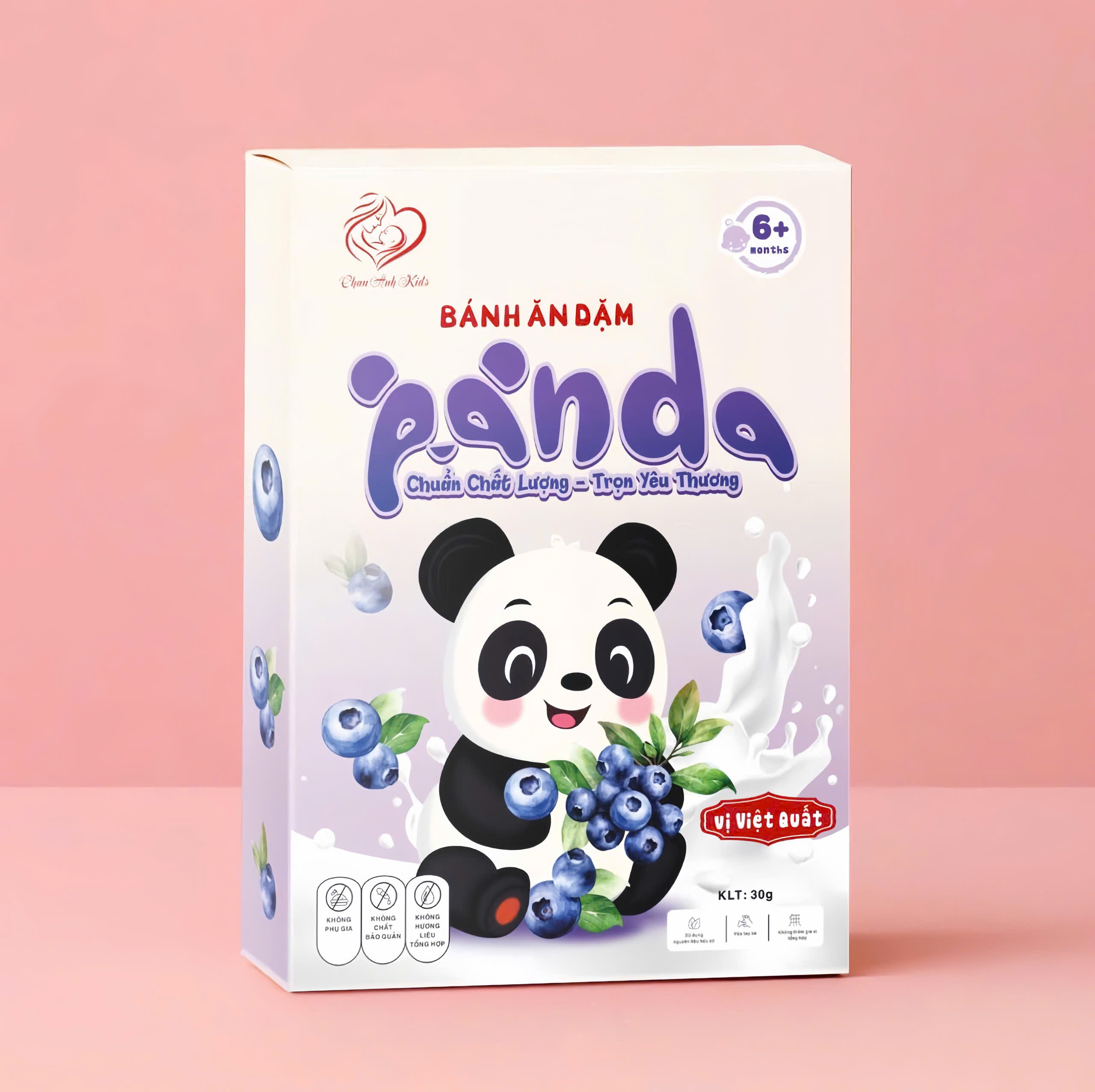 Bánh ăn dặm vị việt quất
